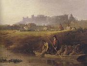 William henry hunt View of Windsor Castle (mk47) Spain oil painting artist